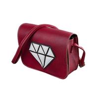 new fashion women crossbody bags soft pu diamond pattern flap casual s ...