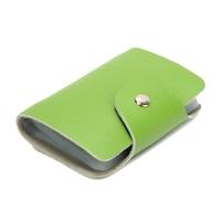 New Fashion Women Men Card Holders Genuine Leather Business ID Credit Card Case Purse Unisex