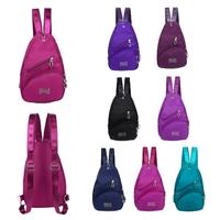 New Fashion Women Waterproof Bag Multi Carrying Methods Zipper Small Bag Traveling Backpack Shoulder Bag Chest Bag