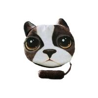 new cute women coin purse dog face animal head cartoon print zipper cl ...