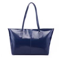 new fashion women pu leather handbag candy color tote shoulder bag dar ...