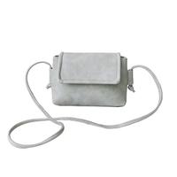 New Fashion Women Crossbody Bags Soft PU Solid Color Zipper Casual Small Mini Shoulder Messenger Bag Handbag