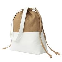 New Women Shoulder Bag Drawstring Large Capacity Student Outdoor Casual Bag Black/Khaki/Blue
