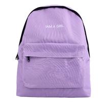 New Women Backpack Letter Print Large Capacity Zipper Pocket Student School Outdoor Casual Shoulder Bag