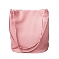 New Vintage Women Handbag Solid Color PU Leather Big Bucket shoulder Messenger Bag