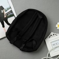 New Fashion Unisex Men Women Mesh Backpack Solid See-Through Zipper Small Bag Casual Schoolbag Travel Bag