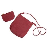New Women PU Crossbody Bag Lash Package Casual Vintage Two-piece Shoulder Messenger Bags