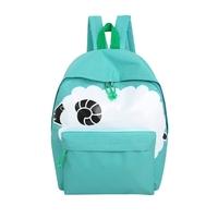 New Women Backpack Cute Sheep Pattern Candy Color Zipper Large Capacity Casual Schoolbag Travel Bag