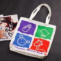new fashion women handbag cute print color blocking shoulder bag tote  ...