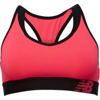 New Balance Womens Pace Sports Bra Top Alpha Pink