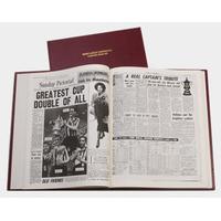 Newcastle United Football Newspaper Book