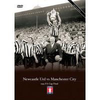 newcastle v man city 1955 fa cup final dvd