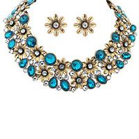 necklaceearrings jewelry euramerican fashion rhinestone alloy jewelry  ...