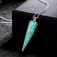 Necklace Pendant Necklaces Jewelry Wedding / Party / Daily / Casual / Sports Alloy Silver 1pc Gift