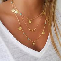 necklace non stone layered necklaces jewelry birthday engagement daily ...