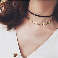 Necklace Non Stone Choker Necklaces Pendant Necklaces Layered Necklaces Tattoo Choker Jewelry Wedding Party Daily CasualBasic Design
