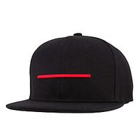 Newest Fashion Men Women Street Dance Red Stripe Embroidery Hip Hop Baseball Caps