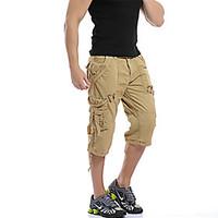 New Fashion Mens Military Cargo Shorts Multi-Pocket Camouflage Short Pants Summer Men Outdoor Sports Cotton