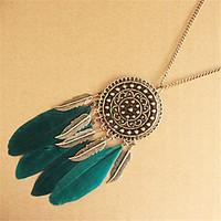 Necklace Chain Necklaces Jewelry Daily / Casual Fashion Alloy Bronze 1pc Gift