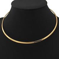 Necklace Torque Jewelry Wedding / Party / Daily / Casual Fashion Platinum Plated / Gold Plated Silver 1pc Gift