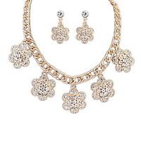 necklaceearrings jewelry euramerican fashion rhinestone alloy jewelry  ...