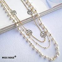 Necklace Strands Necklaces / Pearl Necklace Jewelry Party / Daily / Casual Fashion Pearl / Alloy Silver 1pc Gift