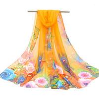 New Fashion Women Chiffon Scarf, Vintage /Sexy /Cute / Party / Casual 4 Colors