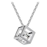 Necklace Pendant Necklaces Jewelry Party / Daily / Casual Fashion Alloy Silver 1pc Gift