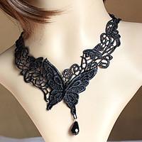 Necklace Choker Necklaces Gothic Jewelry Tattoo Choker Jewelry Wedding Party Halloween Daily Casual Tattoo Style Fashion Lace 1pc Gift