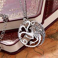 Necklace Pendant Necklaces Jewelry Gift Wedding Party Daily Casual Christmas Gifts Bird Love Personalized Silver Plated Women Men 1pc Gift