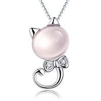 necklace pendant necklaces jewelry daily casual silver sterling silver ...