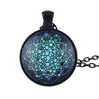 New Design Ethnic Pattern Long Pendant Necklaces Jewelry