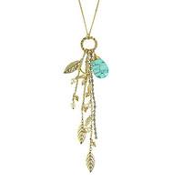 Necklace Pendant Necklaces Jewelry Party / Daily / Casual Tassels / Fashion Alloy Gold 1pc Gift