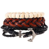 New National Wind Anchor Bead Beaded Multilayer Woven Bracelet