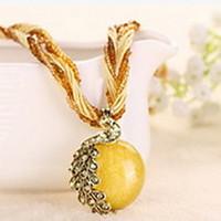 necklace pendant necklaces jewelry daily casual double layer fashion a ...