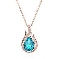 Necklace Pendant Necklaces Jewelry Wedding / Party / Daily / Casual Fashion Rose Gold 1pc Gift