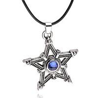 Necklace Black Rock Shooter Star Pendant Necklaces Jewelry Party / Daily Unique Design