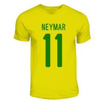 neymar brazil hero t shirt yellow