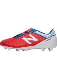 New Balance Junior Visaro Control FG Football Boots Atomic