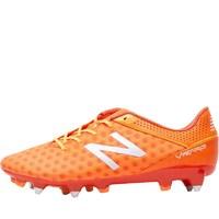 New Balance Mens Visaro Pro SG Football Boots Lava/Fireball/Impulse/White