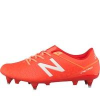 New Balance Mens Visaro Control SG Football Boots Lava/Fireball/Impulse/White