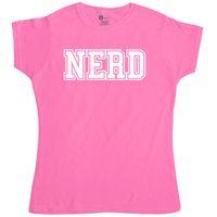 nerd womens slogan t shirt