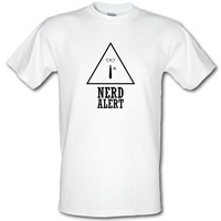 nerd alert male t shirt