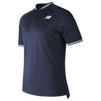 New Balance Tournament Henley Mens Polo Shirt - Navy, L