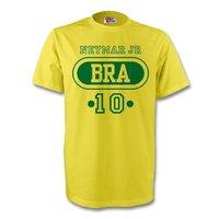 Neymar Jr Brazil Bra T-shirt (yellow)