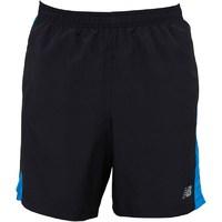 new balance mens accelerate 7 inch running shorts electric blue