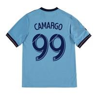 New York City FC Home Shirt 2017-18 - Kids with Camargo 99 printing, Blue