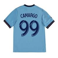 new york city fc home shirt 2017 18 kids with camargo 99 printing blue