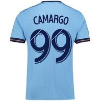 New York City FC Home Shirt 2017-18 with Camargo 99 printing, Blue