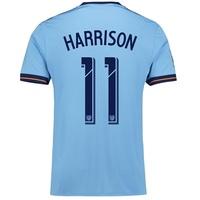 New York City FC Home Shirt 2017-18 with Harrison 11 printing, Blue